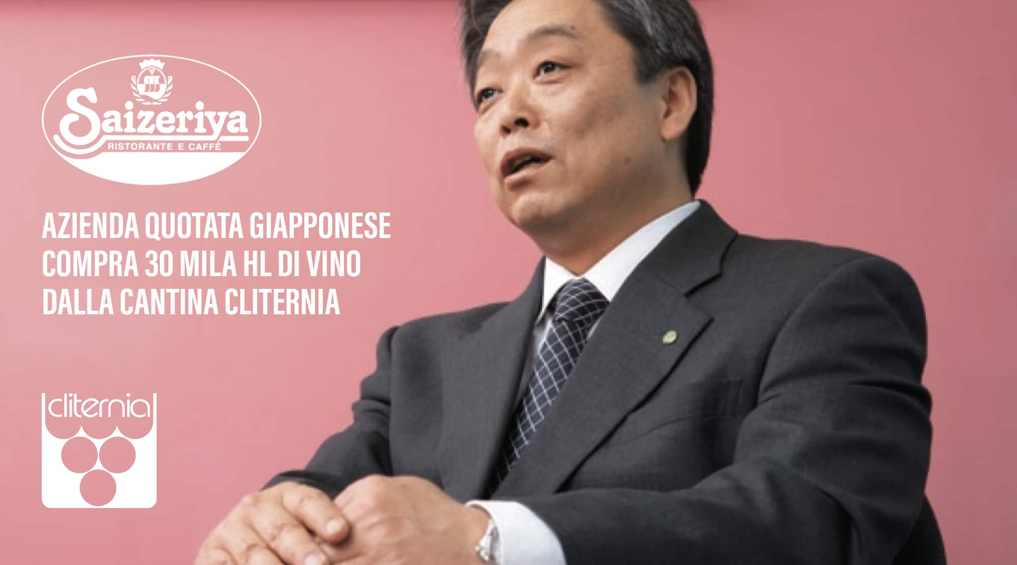 Azienda giapponese visita Cantina Cliternia: Venduti 30mila hl di vino
